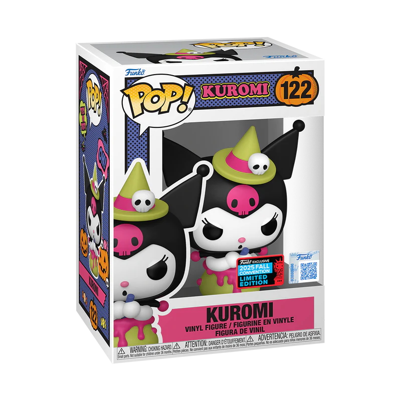 Funko Pop! Sanrio - Kuromi #122 [Shared Convention Sticker 2025 NYCC]