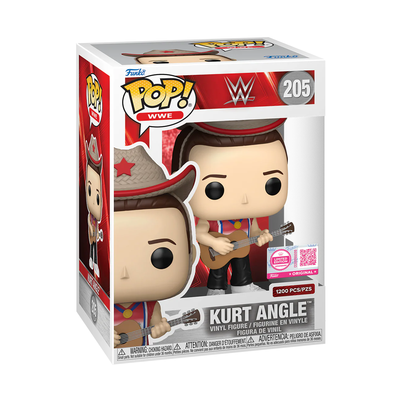 Funko Pop! Sports: WWE - Kurt Angle #205 [Funko Legendary Edition - 1,200pcs] *PREORDER*