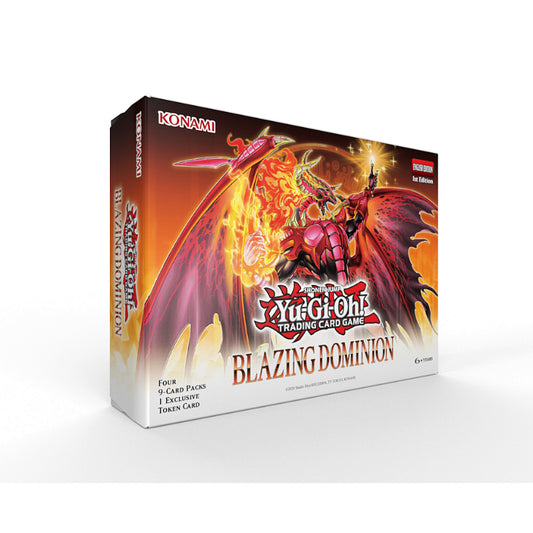 Yu-Gi-Oh! TCG - Blazing Dominion 1st Edition English Tuck Box