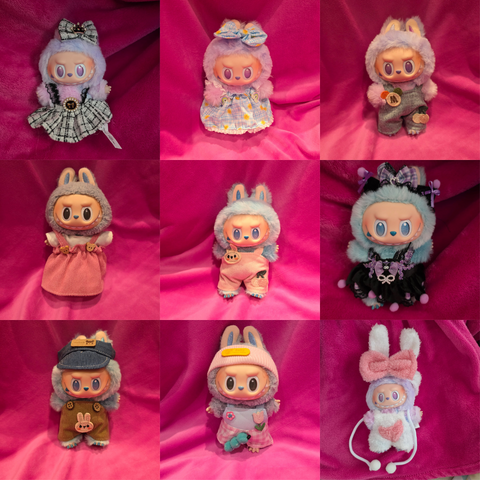 PopMart: The Monsters (Labubu) - Clothing ONLY