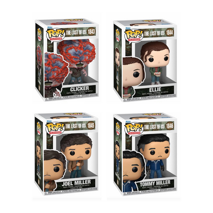 Funko Pop! Television: The Last Of Us - Clicker / Ellie / Joel Miller / Tommy Miller