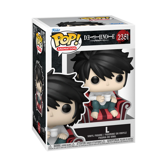 Funko Pop! Anime: Death Note (Refresh) - L #2381 *PREORDER*