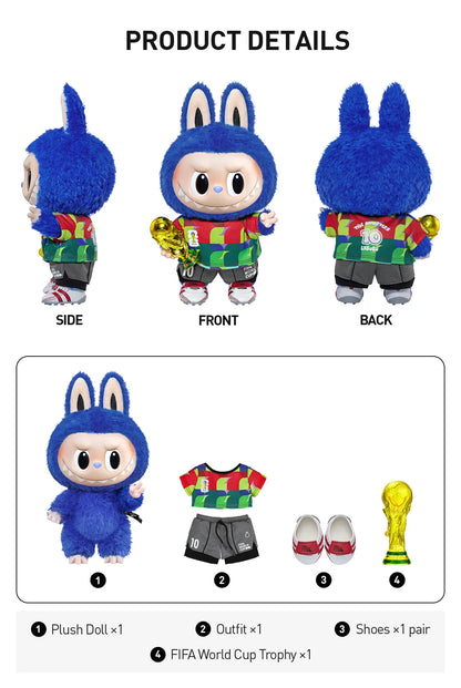PopMart: The Monsters (Labubu) x FIFA Series - "Catch The Win" Vinyl Face Doll *PREORDER*
