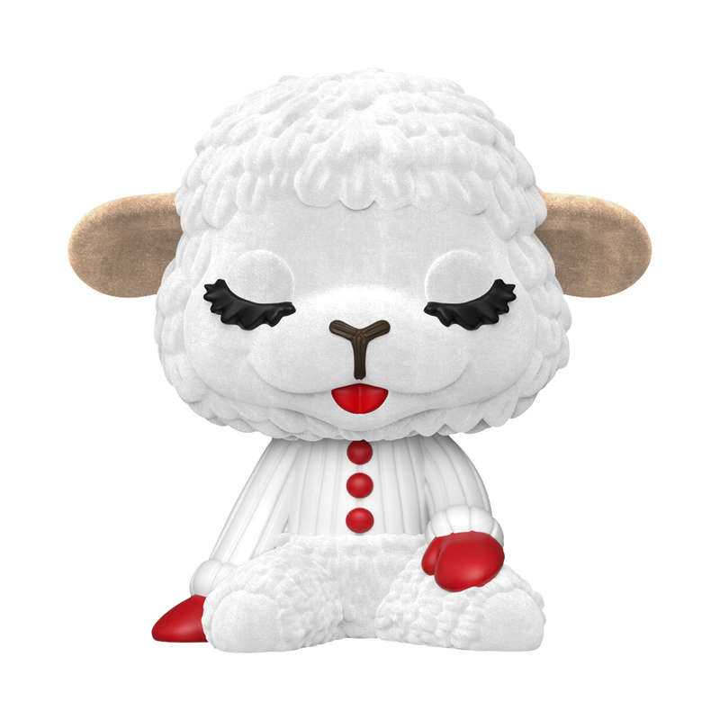 Funko Pop! Television: Lamb Chop - Lamb Chop (Flocked) #1698 [Funko Shop Exclusive]