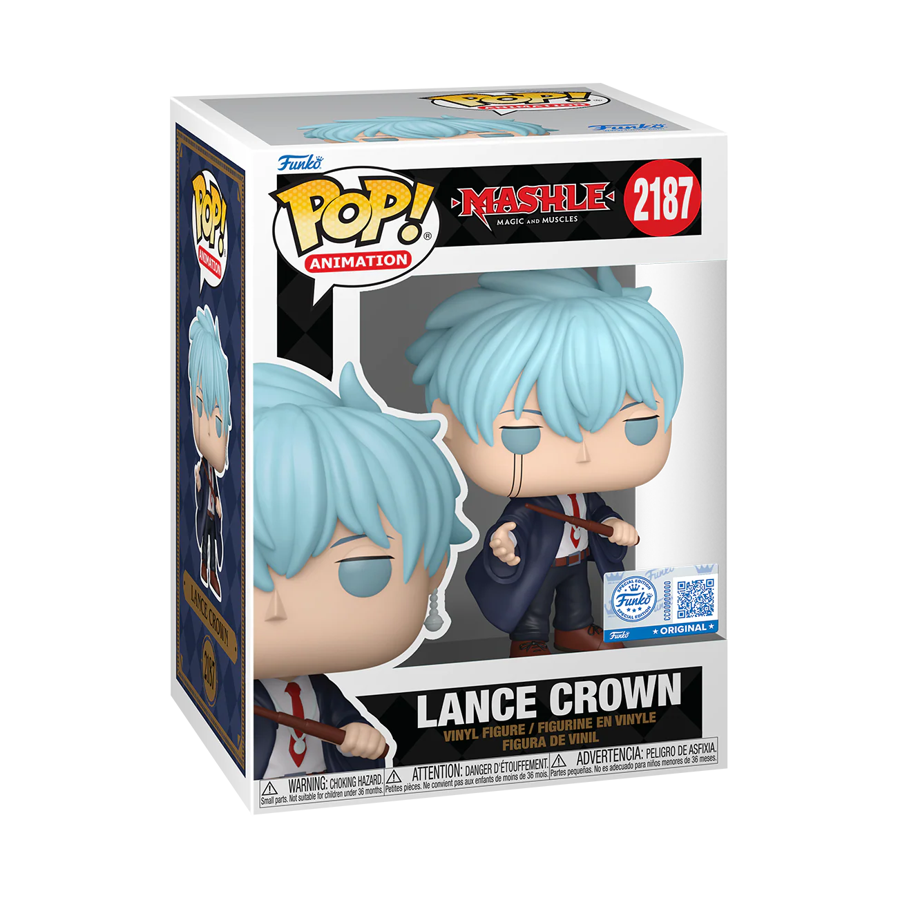 Funko Pop! Anime: Mashle (Magic and Muscles) - Lance Crown #2187 [Funko Special Edition] *PREORDER*