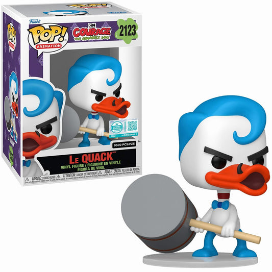Funko Pop! Animation: Courage The Cowardly Dog - Le Quack #2123 [Funko Limited Edition - 9,500pcs]