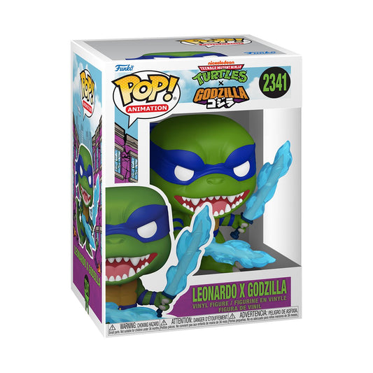 Funko Pop! Animation: Teenage Mutant Ninja Turtles (TMNT) X Godzilla - Leonardo / Donatello / Raphael / Michelangelo *PREORDER*