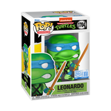 Funko Pop! Teenage Mutant Ninja Turtles (TMNT) - Leonardo (Translucent Green) #1704 [Funko Special Edition] *PREORDER*