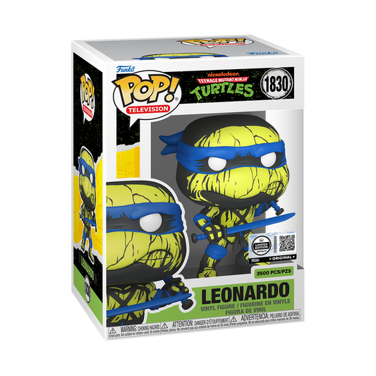 Funko Pop! Television: Teenage Mutant Ninja Turtles (TMNT) - Leonardo (Deco) #1830 [Funko Limited Edition - 3,500pcs] *PREORDER*
