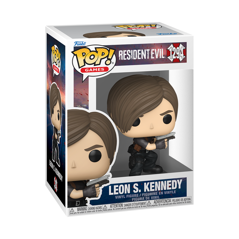 Funko Pop! Games: Resident Evil - Chainsaw Villager / Jill Valentine / Leon S. Kennedy / Albert Wesker *PREORDER*