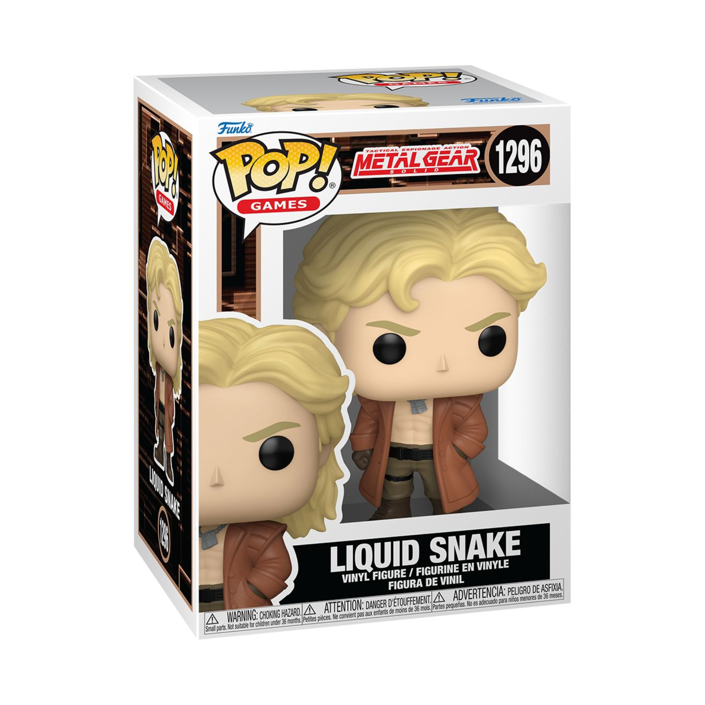 Funko Pop! Games: Metal Gear Solid - Solid Snake / Liquid Snake *PREORDER*