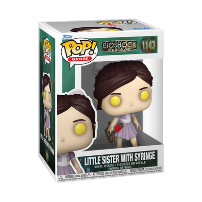 Funko Pop! Games: Bioshock - Little Sister with Syringe / Sander Cohen / Super 6" Bouncer Big Daddy