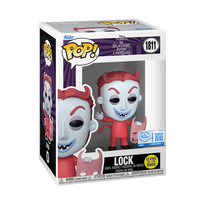 Funko Pop! Disney: Nightmare Before Christmas - Lock #1811 [Funko Special Edition - Glow-In-The-Dark (GITD)]