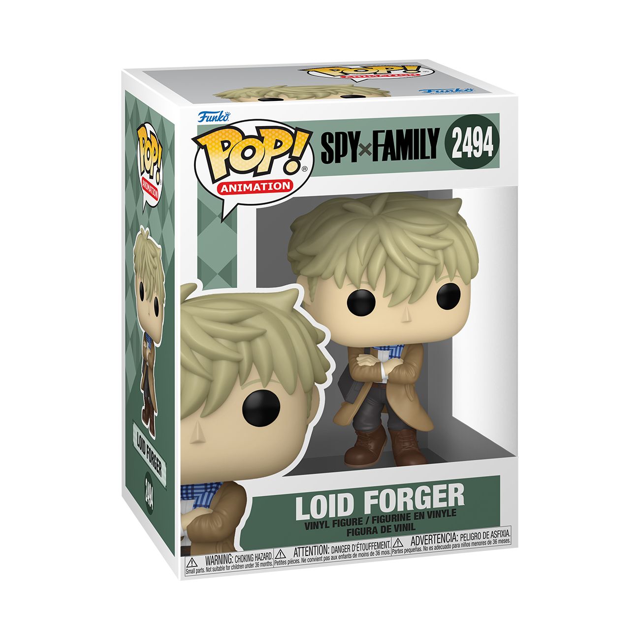 Funko Pop! Anime: Spy X Family - Anya Forger (with Snowman) / Loid Forger *PREORDER*