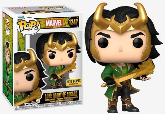 FUNKO POP! MARVEL - LOKI: AGENT OF ASGARD **HOT TOPIC EXCLUSIVE** #1247