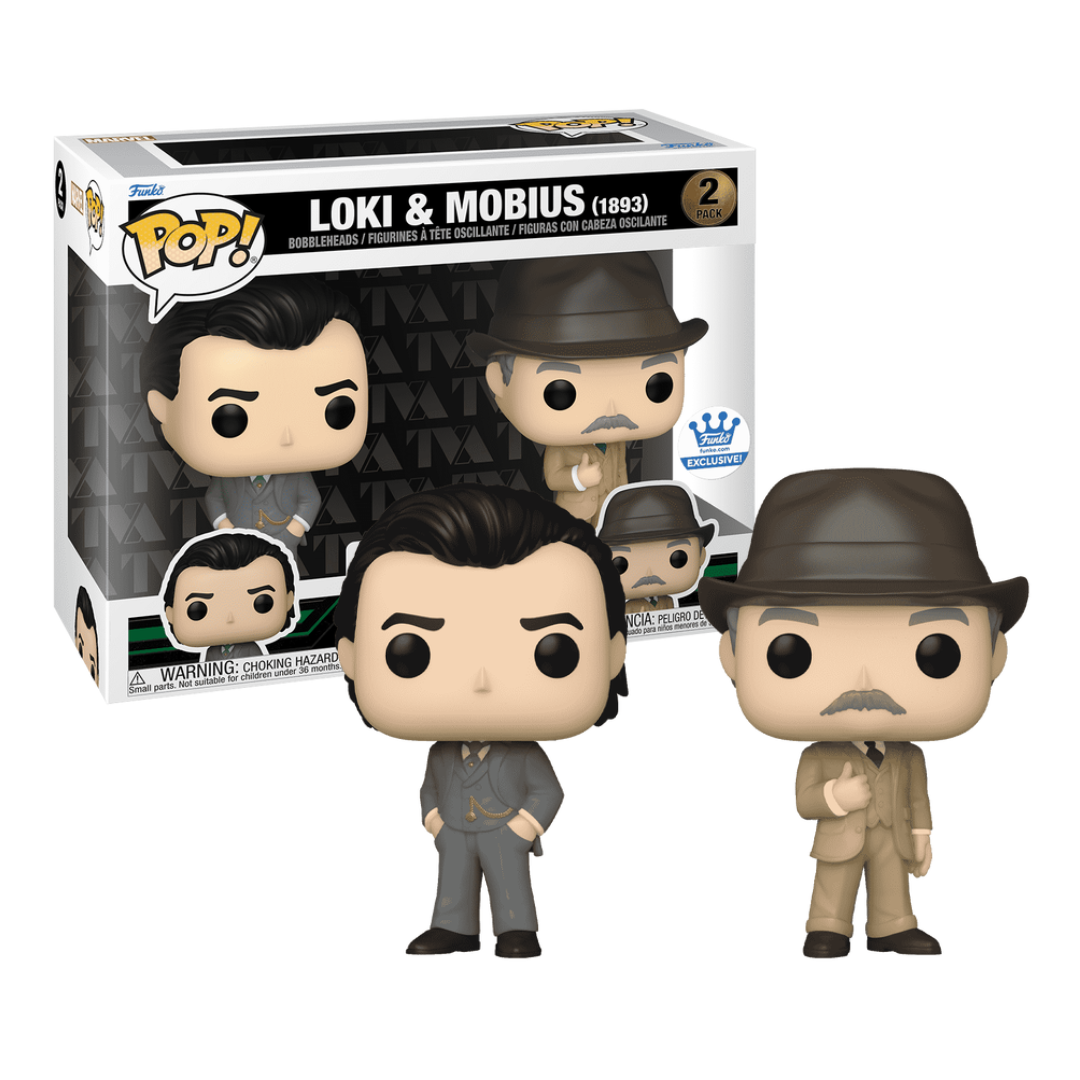 Funko Pop! Marvel - Loki & Mobius (1893) 2pk [Funko Shop Exclusive