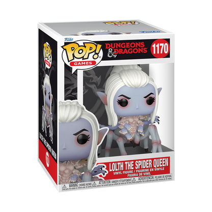 Funko Pop! Games: Dungeons & Dragons - Valindra / Strahd / Lolth / Blue Dragon Wyrmling *PREORDER*