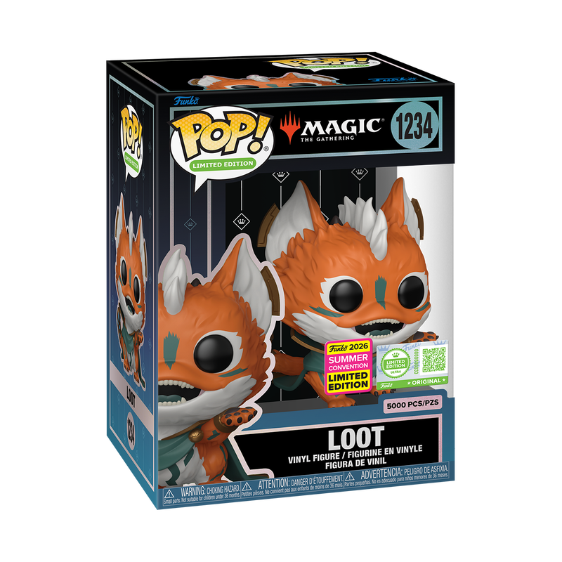 Funko Pop! Games: Magic The Gathering - Loot #1234 [2026 Shared Summer Convention Exclusive - 5,000pcs] *PREORDER*