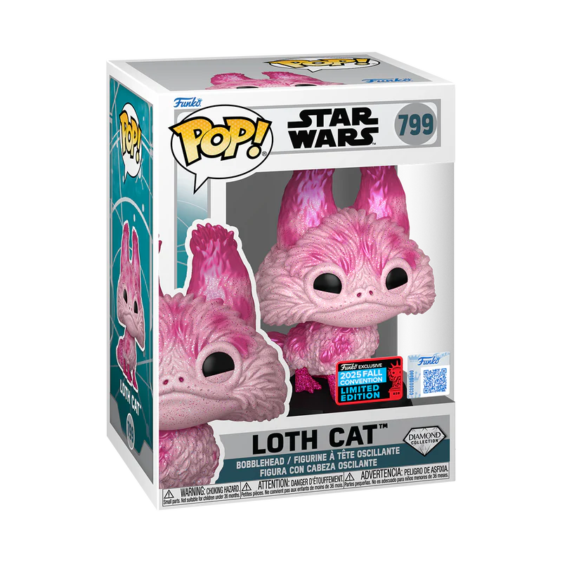 Funko Pop! Star Wars: Ahsoka - Loth Cat (Diamond) #799 [Shared Convention Sticker 2025 NYCC] *PREORDER*