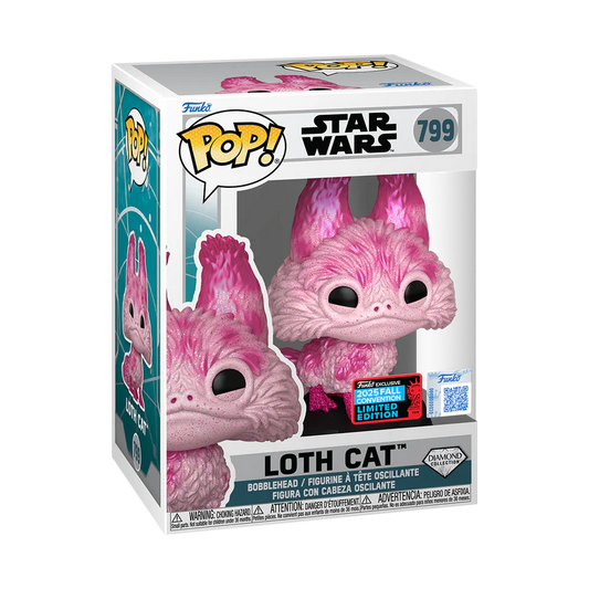 Funko Pop! Star Wars: Ahsoka - Loth Cat (Diamond) #799 [Shared Convention Sticker 2025 NYCC] *PREORDER*