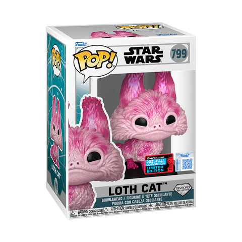Funko Pop! Star Wars: Ahsoka - Loth Cat (Diamond) #799 [Shared Convention Sticker 2025 NYCC] *PREORDER*