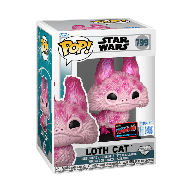 Funko Pop! Star Wars - Loth Cat (Diamond) #799 [2025 New York Comic Con NYCC Official Convention Exclusive] *PREORDER*