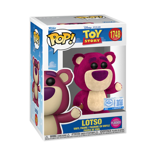 Funko Pop! Disney: Toy Story - Lotso (Flocked) #1748 [Funko Special Edition - Specialty Series Exclusive] *PREORDER*