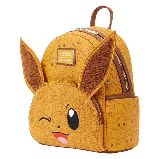 Loungefly: Pokemon - Eevee Textured Mini Cosplay Backpack