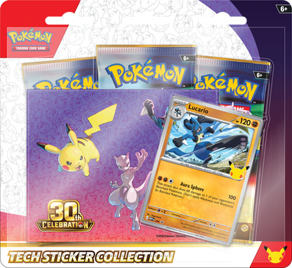 Pokemon TCG: 30th Celebration - Tech Sticker Collection *PREORDER*
