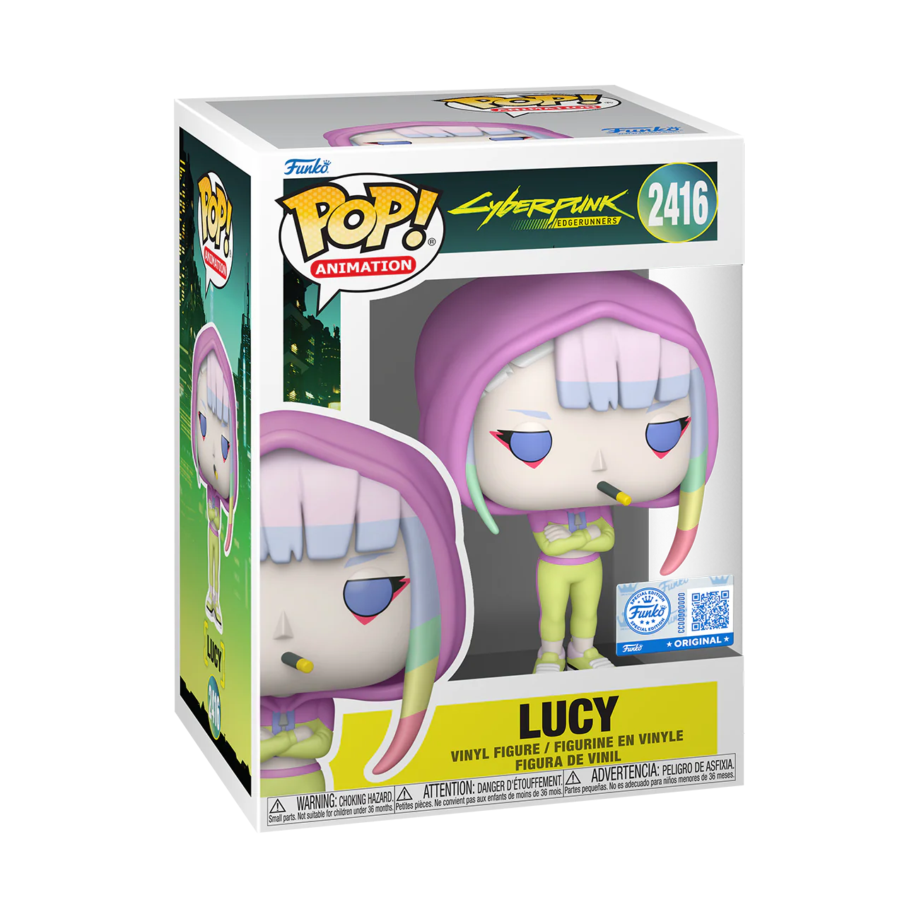 Funko Pop! Anime: Cyberpunk - Lucy #2416 [Funko Special Edition] *PREORDER*