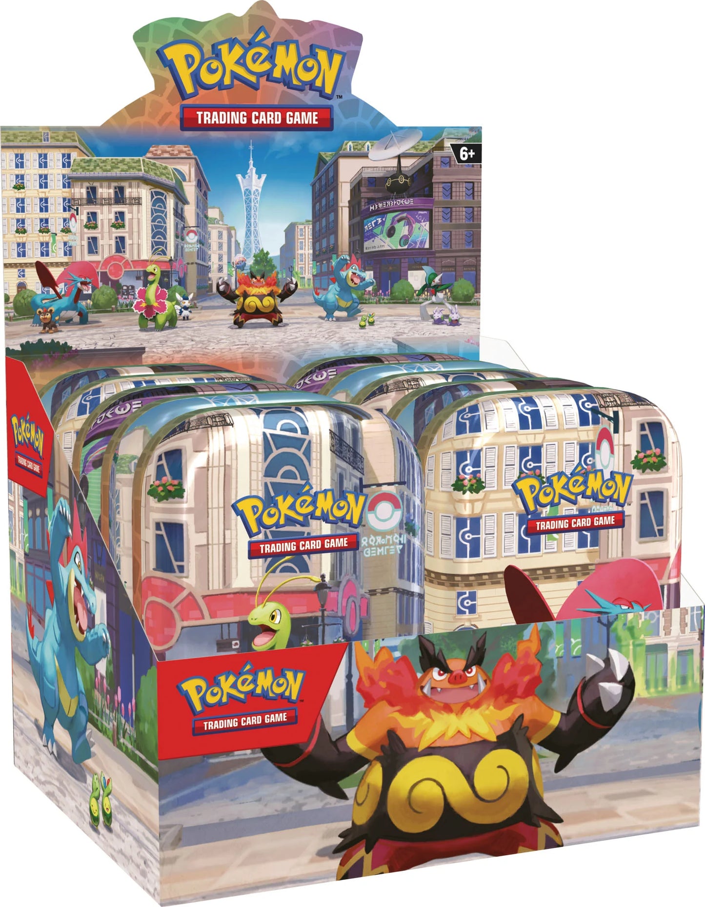 Pokemon TCG - Lumiose City Mini Tins Set / Display Case *PREORDER*