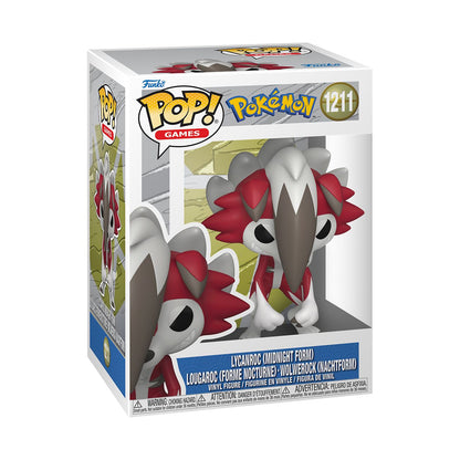 Funko Pop! Games: Pokemon - Lycanroc (Midday) / Lycanroc (Midnight) / Wartortle *PREORDER*