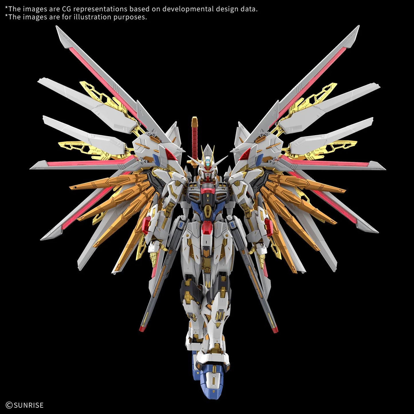Bandai: Gunpla - Mighty Strike Freedom Gundam MGEX 1/100 Model Kit *PREORDER*