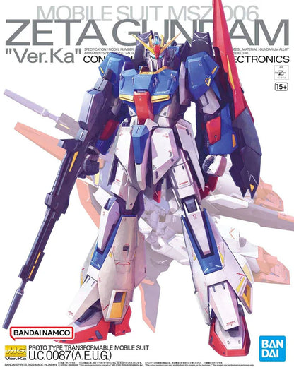 Gunpla - Mobile Suit MSZ006 Zeta Gundam Ver.Ka Master Grade [MG] Model Kit
