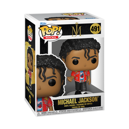 Funko Pop! Rocks: Music - Michael Jackson (Beat It) #491