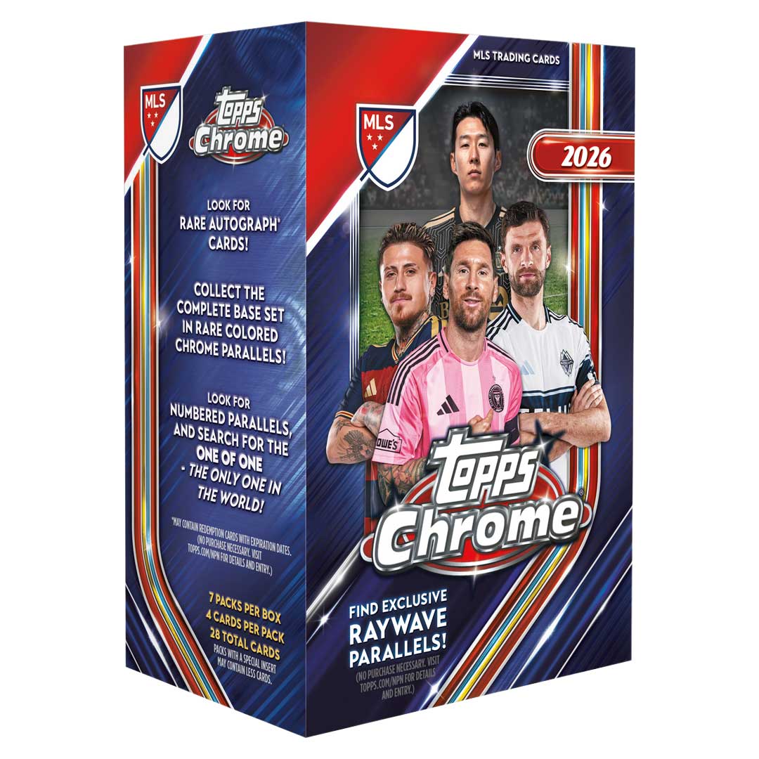 Topps: Chrome - 2026 MLS Soccer Blaster Value Box