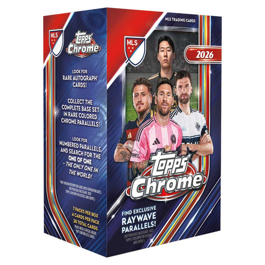 Topps: Chrome - 2026 MLS Soccer Blaster Value Box
