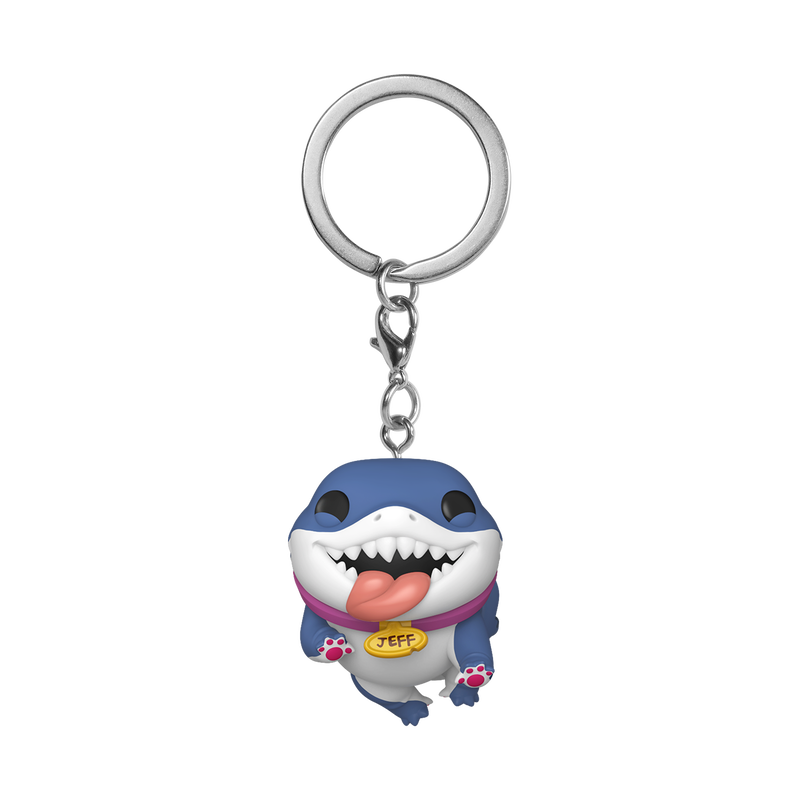 Funko Pop! Games: Marvel Rivals - Jeff the Land Shark #1140 / Pocket Pop Keychain