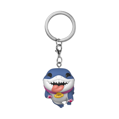 Funko Pop! Games: Marvel Rivals - Jeff the Land Shark #1140 / Pocket Pop Keychain