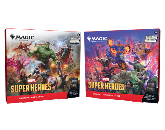 Magic The Gathering: Marvel Super Heroes - Scene Box (Set of 2)