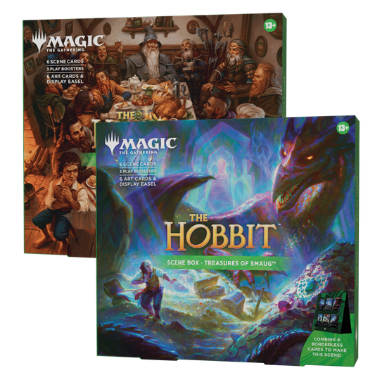 Magic The Gathering: MTG Universe Beyond The Hobbit - Scene Box (Set Of 2)