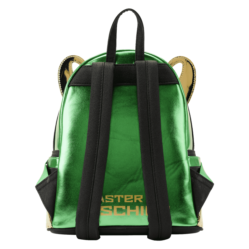 LOUNGEFLY Marvel Metallic Loki Cosplay Mini Backpack