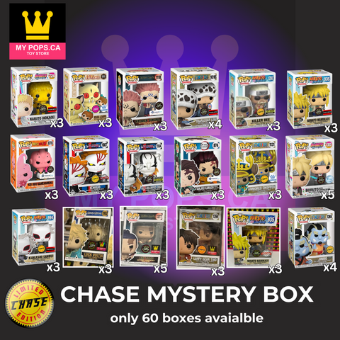 FUNKO ANIME CHASE *Mystery Box ** ONLY 60 AVAILABLE