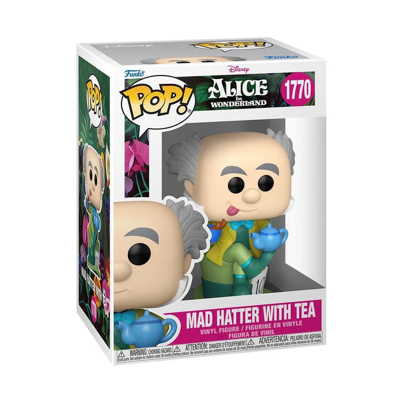 Funko Pop! Disney: Alice In Wonderland - Alice / Mad Hatter / Queen Of Hearts / White Rabbit / Cheshire Cat [Exclusive] *PREORDER*