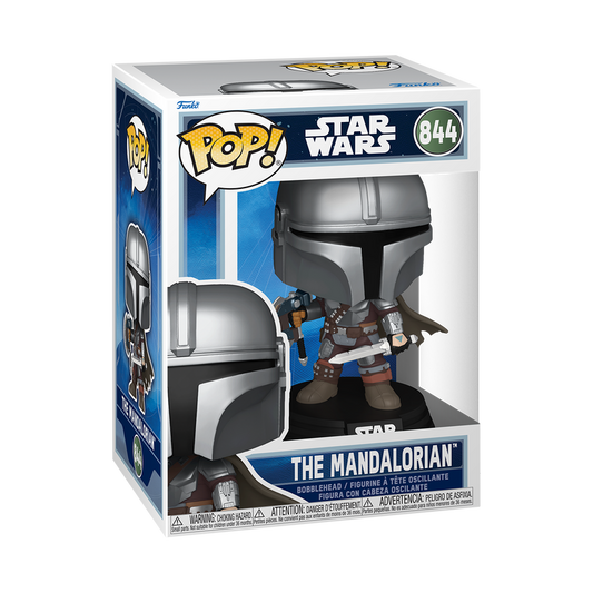 Funko Pop! Star Wars: The Mandalorian & Grogu - The Mandalorian (Dual Wield) #844