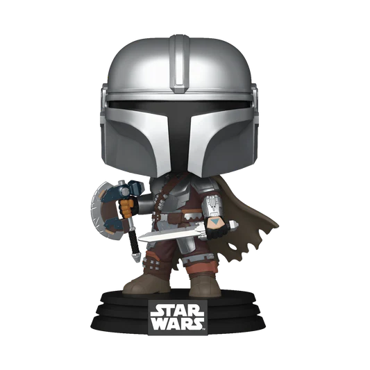Funko Pop! Star Wars: The Mandalorian & Grogu - The Mandalorian (Dual Wield) #844