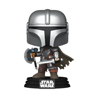 Funko Pop! Star Wars: The Mandalorian & Grogu - The Mandalorian (Dual Wield) #844