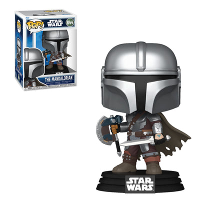 Funko Pop! Star Wars: The Mandalorian & Grogu - The Mandalorian (Dual Wield) #844
