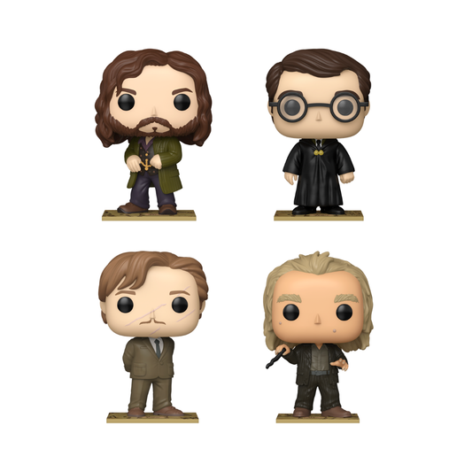 Funko Pop! Movies: Harry Potter (Marauder's Map) - Sirius Black / James Potter / Remus Lupin / Peter Pettigrew *PREORDER*