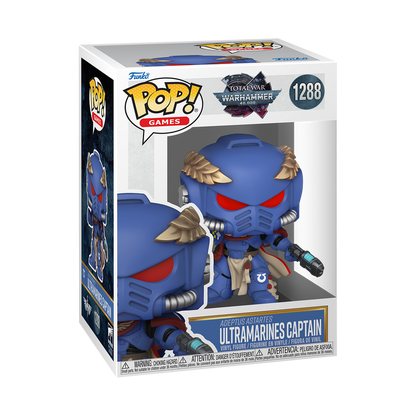 Funko Pop! Games: Warhammer 40,000 - Roboute Guilliman [Exclusive] / Ultramarines Captain / Astra Militarum Commisar / Ork Nob / Aeldari Ranger *PREORDER*